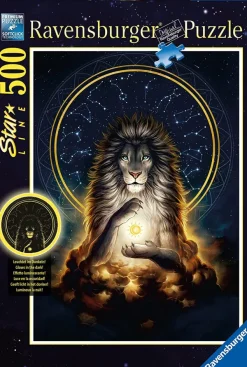 Ravensburger Starline - Lion brillant* Pièces Phosphorescentes|Animaux Sauvages