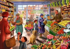 Bluebird Puzzle Steve Crisp - Village Greengrocer* De 2 000 Pièces|De 2 000 Pièces