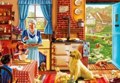 Bluebird Puzzle Steve Crisp - Cottage Interior*Femme Chiens|Déco Et Objets