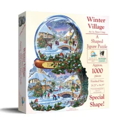 SunsOut Steve Crisp - Winter Village*Femme Forme|Noël