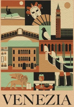 Clementoni Style in the City, Venise* Affiches De Cinéma, Publicité|De 1 000 Pièces