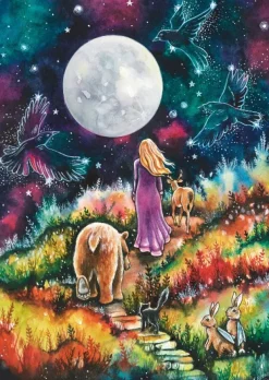 Magnolia Suivez votre Chemin*Enfant Puzzles Pour Enfants|De 1 000 Pièces