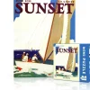 New York Puzzle Company Sunset - Day Sailing Mini* Pièces Mini|Bateaux