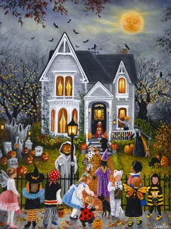 SunsOut Susan Rios - Scary Night*Femme Gothiques Et Sorcières|De 1 000 Pièces