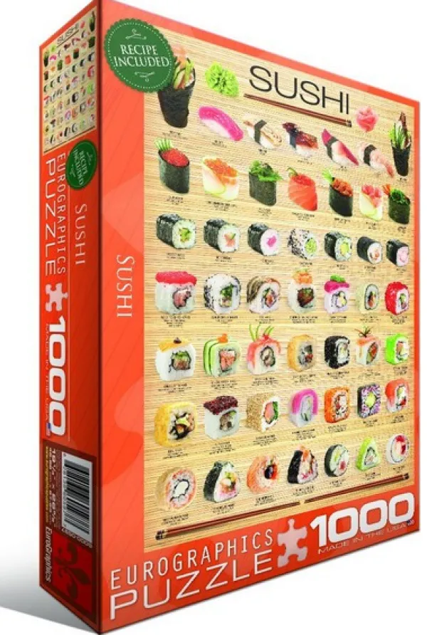 Eurographics Sushi* Déco Culinaire|De 1 000 Pièces