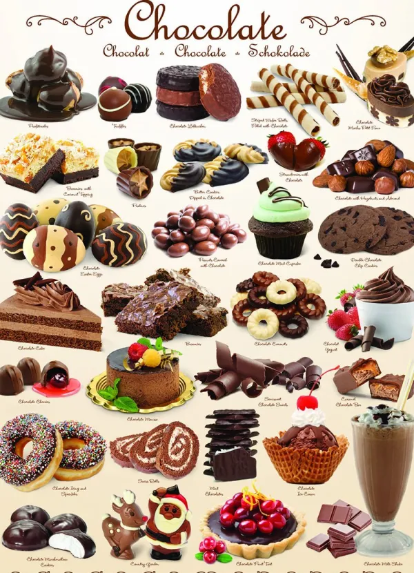 Eurographics Sweet Line - Chocolate* Déco Culinaire|De 1 000 Pièces