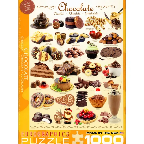 Eurographics Sweet Line - Chocolate* Déco Culinaire|De 1 000 Pièces