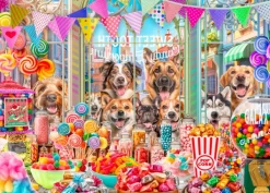 Bluebird Puzzle Sweet Tooth Candy* Chiens|Déco Et Objets