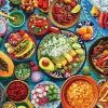 Eurographics Table Mexicaine* Pays D'Amérique Du Sud|Déco Culinaire