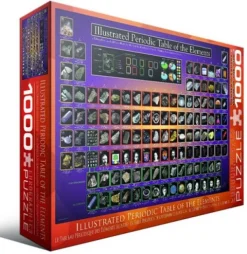 Eurographics Tableau périodique des éléments illustré*Enfant Puzzles Pour Enfants|De 1 000 Pièces