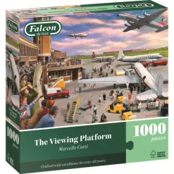 Falcon Terminal de l'Aéroport* Avions Et Objets Volants|De 1 000 Pièces