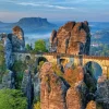 Bluebird Puzzle The Bastei Bridge* Montagnes|Ponts