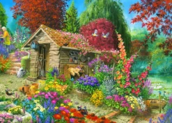 Bluebird Puzzle The Garden Shed* Forêts, Fleurs Et Jardins|De 500 À 999 Pièces