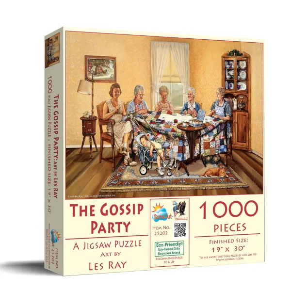 SunsOut The Gossip Party*Femme Rétros Et Nostalgie|Hommes Et Femmes