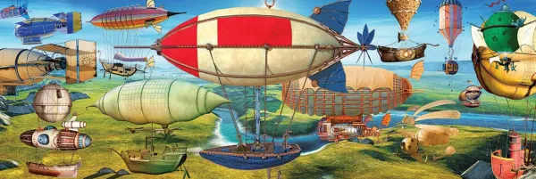 Eurographics The Great Race* Panoramique|Avions Et Objets Volants
