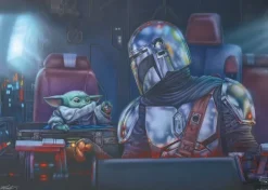 Schmidt Spiele The Mandalorian - Deux en Route* Série Tv|De 1 000 Pièces