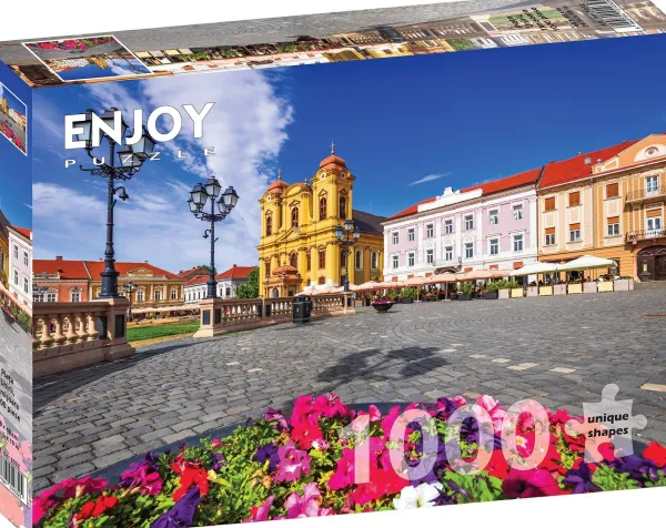 Enjoy Puzzle The Union Square, Timisoara* Villes Et Villages|Monuments