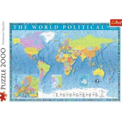 Trefl The World Political* De 2 000 Pièces|De 2 000 Pièces