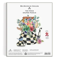 Galison Théière à Carreaux - Puzzle de 750 Pièces* Déco Et Objets|Déco Culinaire