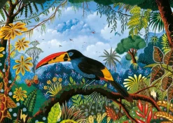 Pieces & Peace Thomas Alain - Toucan Bleu* Forêts, Fleurs Et Jardins|De 1 000 Pièces