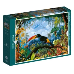 Pieces & Peace Thomas Alain - Toucan Bleu* Forêts, Fleurs Et Jardins|De 1 000 Pièces