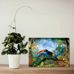 Pieces & Peace Thomas Alain - Toucan Bleu* Forêts, Fleurs Et Jardins|De 1 000 Pièces