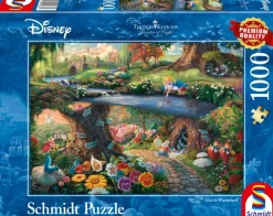 Schmidt Spiele Thomas Kinkade - Disney - Alice au Pays des Merveilles*Enfant Puzzles Pour Enfants|De 1 000 Pièces