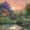 Schmidt Spiele Thomas Kinkade - Retraite Chérie*Femme Zen Et Bien Être|Ponts