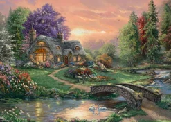 Schmidt Spiele Thomas Kinkade - Retraite Chérie*Femme Zen Et Bien Être|Ponts