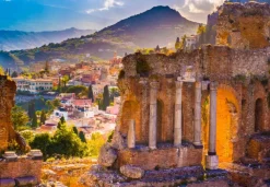 Alipson Puzzle Théâtre de Taormine* Monuments|France