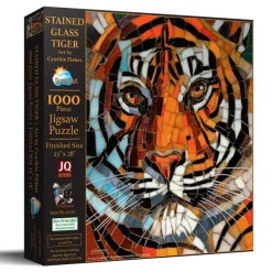 SunsOut Tigre en Vitrail* Tigres|Animaux Sauvages