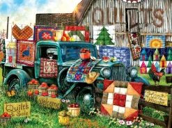 SunsOut Tom Wood - Quilts for Sale* Rétros Et Nostalgie|De 1 000 Pièces