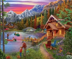 SunsOut Tom Wood - Stone Bridge Lake* Montagnes|Ponts