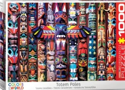 Eurographics Totem Poles* États-Unis Et Canada|De 1 000 Pièces
