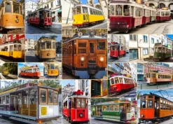 Bluebird Puzzle Tour du Monde en Tramways* De 1 500 Pièces|De 1 500 Pièces