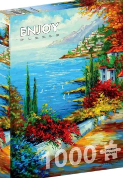 Enjoy Puzzle Town by the Sea* Plages Et Îles De Rêve|Art