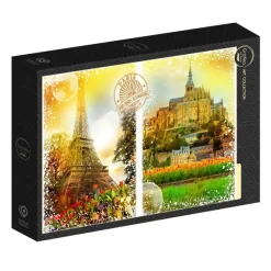 Grafika Travel around the World - France* Monuments|De 1 000 Pièces