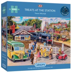 Gibsons Treats at the Station* Voitures, Motos Et Camions|Trains