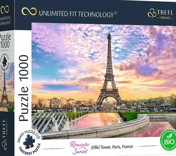 Trefl Prime Puzzle - Tour Eiffel - Paris* Villes Et Villages|Monuments