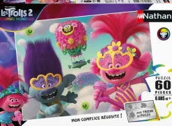 Nathan Trolls 2*Enfant Puzzles Pour Enfants|Dès 6 Ans : 50 À 100 Pièces