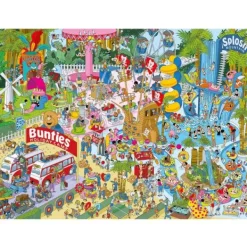 Gibsons Troubles au Paradis*Femme Humour, Satire Et Wasgij|De 1 000 Pièces