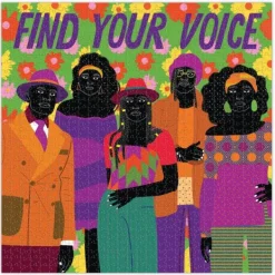 eeBoo TROUVEZ VOTRE VOIX*Femme Hommes Et Femmes|Carré