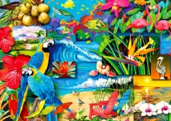 Enjoy Puzzle Trésors Tropicaux* Oiseaux|Forêts, Fleurs Et Jardins