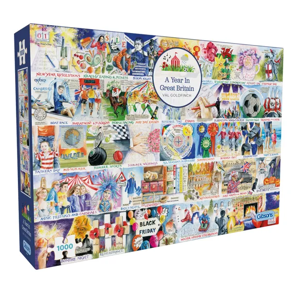 Gibsons Une Année en Grande Bretagne*Femme Déco Et Objets|Hommes Et Femmes