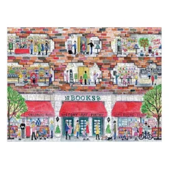 Galison Une Journée à la Librairie - Puzzle 1000 Pièces* Déco Et Objets|De 1 000 Pièces