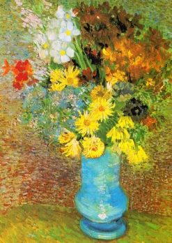 Enjoy Puzzle Van Gogh Vincent - Vincent Van Gogh : Vase avec marguerites et anémones* Forêts, Fleurs Et Jardins|Art