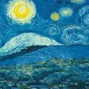 Eurographics Van Gogh Vincent - Van Gogh Vincent - Nuit Etoilée sur le Rhône* Panoramique|Art