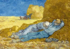 Bluebird Puzzle Van Gogh Vincent - Vincent Van Gogh - The siesta (after Millet), 1890* Art|De 1 000 Pièces