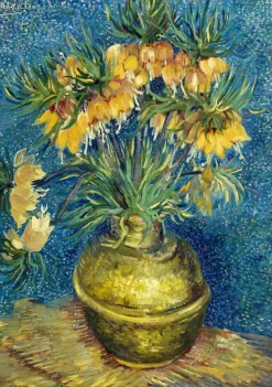 Bluebird Puzzle Van Gogh Vincent - Vincent Van Gogh - Imperial Fritillaries in a Copper Vase, 1887* Forêts, Fleurs Et Jardins|De 1 000 Pièces