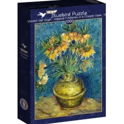 Bluebird Puzzle Van Gogh Vincent - Vincent Van Gogh - Imperial Fritillaries in a Copper Vase, 1887* Forêts, Fleurs Et Jardins|De 1 000 Pièces